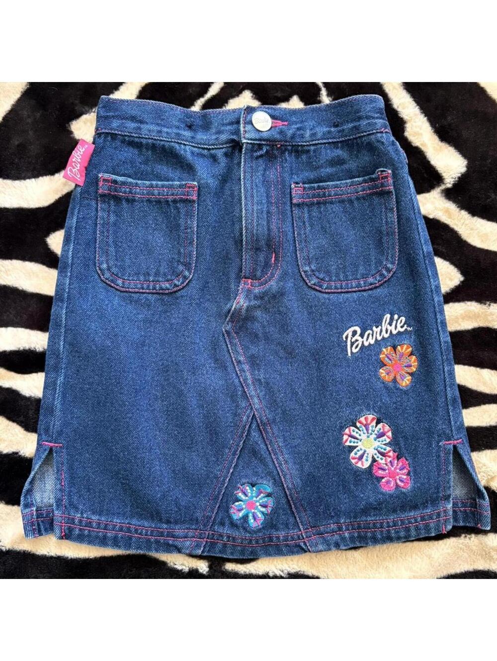 VINTAGE DENIM KIDS BARBIE SKIRT